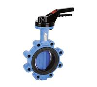 SFERACO-Valvola a farfalla serie 1175 con orecchie filettate corpo ghisa DN 65 rif. 1175065