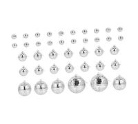 Sfere a Specchio Decorative 40 Pezzi per Matrimoni e Feste