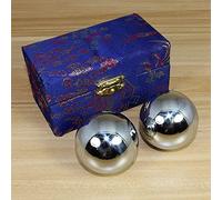 Sfere Baoding, Set di palline da massaggio, Sfere Baoding Sfere for esercizi Sfere Baoding in acciaio inossidabile, Esercizi for mano stressante Sfere for massaggio for esercizi di salute cinese (dime
