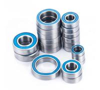 sfere cuscinetti Per Hoss 4x4 Per VXL Per Versions 21 Pezzi Kit Cuscinetto Asse Mozzo Ruota Acciaio Cromato Sigillato Gomma RC Crawler Car