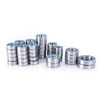 sfere cuscinetti Per Vanquish VS4-10 Per Phoenix 48 Pezzi Kit Cuscinetti Sigillati Portale Acciaio A Sfere Parti Di Accessori Aggiornamento Per Auto RC