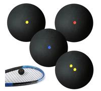 Sfere da squash, set di 4 palline da squash, palla da squash, palla da squash, palla da squash, palla da squash, palla da squash, palla sportiva per allenamento principianti