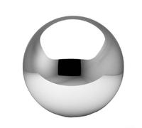 Sfere decorative in acciaio inox per uso in giardino e cortile, resistenti alle intemperie, con splendidi riflessi (1 pezzo)