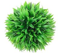 Sfere di bosso artificiali in polietilene, diametro 30 cm, 2 pezzi, resistenti alle intemperie, per giardino, balcone, soggiorno, decorazione per interni ed esterni, facile da pulire, aspetto naturale