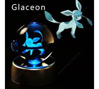 Sfere di cristallo Pokémon 3D Pokéball luminosa LED con base + 20 modelli...