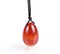 Sfere di giada naturale Set da donna Yoni Egg Massaggiatori for il corpo Sfere di giada di cristallo muscolare,Pink decorazione della stanza (Color : 30x20cm)