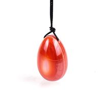 Sfere di giada naturale Set da donna Yoni Egg Massaggiatori for il corpo Sfere di giada di cristallo muscolare,Pink decorazione della stanza (Color : 40x25cm)