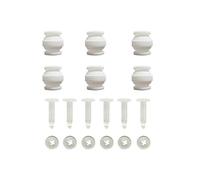 Sfere di gomma bianche per DJI Phantom 3 Standard Professional Advanced Camera Gimbal assorbimento degli urti Smorzamento palline di gomma e kit perni anti-goccia