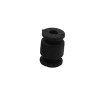 Sfere di gomma per smorzamento delle vibrazioni in compatibili con il controllo di volo del drone RC 20 pezzi 50 pezzi(S1 BLACK 20PCS)