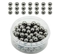 Sfere di miscelazione per pittura - Sfere in acciaio inossidabile antiruggine per miscelare vernici modello - sfere in acciaio inox miscelatore, 5,5 mm/apr. 0,6 cm (150)