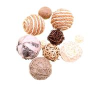 Sfere di vimini idilliache naturali della sfera del rattan per la