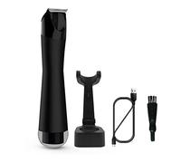 Sfere elettriche Trimmer Intimo per gli Uomini Impermeabile Uova Bagnate/Secche e Testicolo Groomer per con LED L Body Groomer per Uomini e Donne Impermeabile