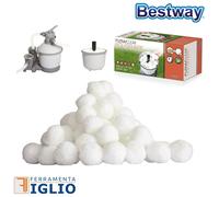 Sfere Filtranti Polysphere di Filtraggio per Pompa Filtro a Sabbia Piscina 500g