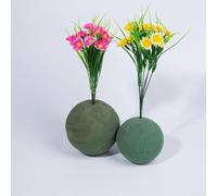 Sfere floreali in schiuma da 9 cm, 12 cm, 15 cm, per organizzare e decorare fiori freschi (15 cm)
