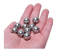 Sfere for cuscinetti, Sfera in acciaio for di precisione solida, sfera in grande, 41 42 43 44 45 46 47 48 49 50,8 mm arrotondata 1 pz(49.5mm)