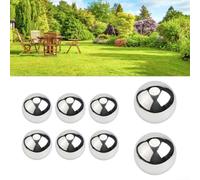 Sfere galleggianti da giardino in acciaio inox splendide per elementi decorativi per spazi esterni (51 mm)