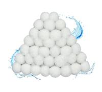 Sfere in Fibra per Filtro Piscina - Sfere di Filtrazione per Piscina,Sostituire Cartucce Filtranti Soluzione ed Ecologica per Stagni e Piscine Esterne