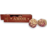Sfere Magiche Amore AROMANZA - Illuminarti Argentina - 4 bombette Frutti Rossi, Lampone, Pesca, Magnolia, Sciroppo e Rosa - HOSTENATURA