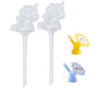 Sfere per Irrigazione,RoadLoo 2 Pezzi Irrigazione Globo Acqua Automatico Irrigazione Automatica Globi per Irrigazione Automatica di Piante Sistema per Piante da Interno ed Esterno