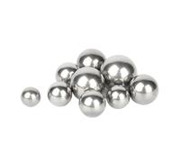 Sfere rotonde lisce in acciaio inossidabile 304, diam. 1 mm, 2 mm, 3 mm, 4 mm, 5 mm, 6 mm, 7 mm, 8 mm, 9 mm, 10 mm, ad alta precisione(2.381mm (200pcs))