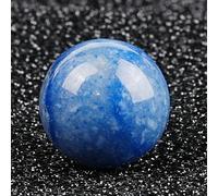 Sfere Sfere di Gemma da 7 Pezzi - Sfera di Cristallo al Quarzo a Roccia Lucida Naturale 0,79 Pollici - Feng Shui Chakra Aura Home Desk Decor Collection Decorativo,Blue Aventurine