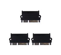 SFF 8482 SAS to 180 Degree Angle Adapter Converter Straight Portable Durable High Quality for PC