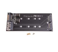 SFF-8654 8I Split Card X8 un VROC Dual NVMe M.2 NGFF un Slimline NVME PCIe SSD Adattatore per Scheda Madre
