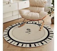 SFgFGfcghC Tappetino per Sedia a Dondolo Ufficio Computer Poltrona Girevole Piede Rotondo Camera da Letto Soggiorno Balcone Tappeto per Sedia,d,diameter100cm