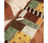 SFgFGfcghC Tappeto da Camera da Letto in Stile Americano, Tappetino Antiscivolo per la casa, Tappeto a Motivo Torta, Resistente, Corridore Lungo,b,50 * 120cm