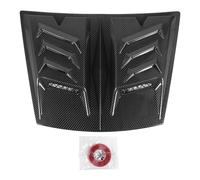 Sfiato Aria Condizionata Per BMW Serie 1 E90 E91 Copertura Per Bocchetta Dell'aria Migliora Il Raffreddamento Motore Riduce Resistenza Vento Antigraffio Universale uscita aria Condizionata(Carbonio)
