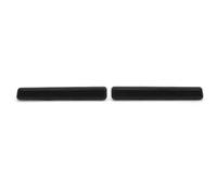Sfiato Aria Condizionata Per Taycan 9J1 Front Central Middle Ac Air Vent Grille Outlet Strip Accessori 2019 2020 2021 2022 2023 2024 uscita aria Condizionata(Black Middle 2PCS)