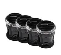 Sfiato Aria Condizionata Per TT TTS MK2 8J 07-14 Front Dash 8J0820901 Cashboard Air Condizionatore AC Riscuse Center Centro Pannello Centrale Bocchette Aria Cruscotto(4PCS)