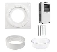 Sfiato Asciugatrice - Kit Di Ventilazione Per Asciugatrice Interna Kit Finestra Di Ventilazione Per Asciugatrice | Kit Di Guarnizione Per Finestra Del Tetto, Tubo Di Scarico In Foglio Di Alluminio
