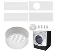 Sfiato Asciugatrice - Kit Di Ventilazione Per Asciugatrice Interna Kit Finestra Di Ventilazione Per Asciugatrice | Kit Di Guarnizione Per Finestra Del Tetto, Tubo Di Scarico In Foglio Di Alluminio