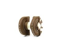 Sfiato Condizionatore D'Aria per Auto Per Benz Classe E W211 2003-2008 E200 E230 E260 E280 Bocchetta Controllo Climatizzatore Anteriore Base Ruota Girevole(Yellow-Central)