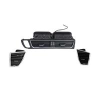 Sfiato Condizionatore D'Aria per Auto Per Q5 2009 2010 2011 2012 2013 2014-2018 Presa D'aria Anteriore Aria Condizionata Bracciolo Centrale Gruppo Bocchette Dell'aria(LHD-ABC)