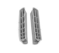 Sfiato Condizionatore D'Aria per Auto Per VW Per PQ Per GTI Per Golf MK6 2009-2014 Copertura Della Bocchetta Dell'aria Interna Del Montante Anteriore Dell'auto(Grigio)