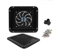 Sfiato laterale for frigorifero con la, accessori silenziosi for roulotte, camper, roulotte, 12 V, le di scarico for ventilazione a forte Circolazione efficace(Strong wind)
