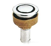 Sfiato ottone cromato 20 mm dritto - 1 PZ Osculati - 20.286.01 - 2028601