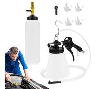 Sfiatore pneumatico a vuoto - automatico del liquido dei freni | Set di strumenti di sfiato per il cambio 'olio nel servosterzo, olio di scarico efficiente