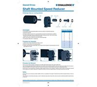 Sfida smsr-g-glb-75 riduttore di velocità, dimensioni, tipo A, g, grip-loc Bush, foro da 75 mm