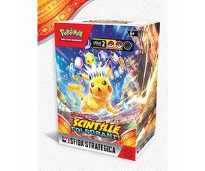 Sfida Strategica Prerelease Pokemon Scintille Folgoranti - 4 Buste + Promo