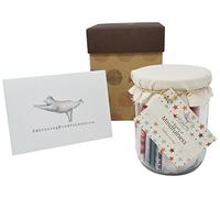 Sfida "Un mese di consapevolezza", set di 31 compiti quotidiani, con barattolo rustico, elegantemente stampati (versione inglese)