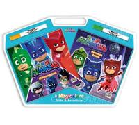 Sfide & avventure. Pj Masks. Magicolore. Ediz. a colori. Con 2 pennarelli
