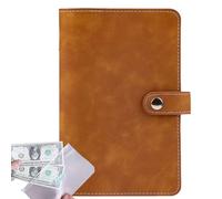 Sfide di risparmio Binder - A6 100 buste portatili Savings Challenges Book | Libro delle sfide di risparmio, Creative Envelope Challenge Binder, Multifunzionale Imperproproping Accounting Book for