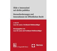 Sfide e innovazioni nel diritto pubblico. Atti del XVIII incontro del gruppo italo-tedesco di diritto-Herausforderungen und Innovationen im Öffentlichen Recht pubblico. Beiträge zum XVIII. Deutsc...