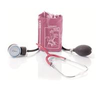 SFIGMOMANOMETRO ANEROIDE CON FONENDOSCOPIO COORDIN. ROSSO