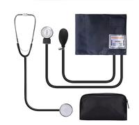SFIGMOMANOMETRO ANEROIDE MISURATORE DI PRESSIONE CON STETOSCOPIO BORSA MANUALE