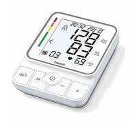 Beurer Misuratore Pressione arteriosa Automatico da Braccio Display Grande colore Bianco - BM 51 EasyClip