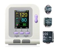Sfigmomanometro digitale per animali domestici, sfigmomanometro elettronico per cure veterinarie di cane/gatto, display LCD con polsini di diverse dimensioni per letture accurate